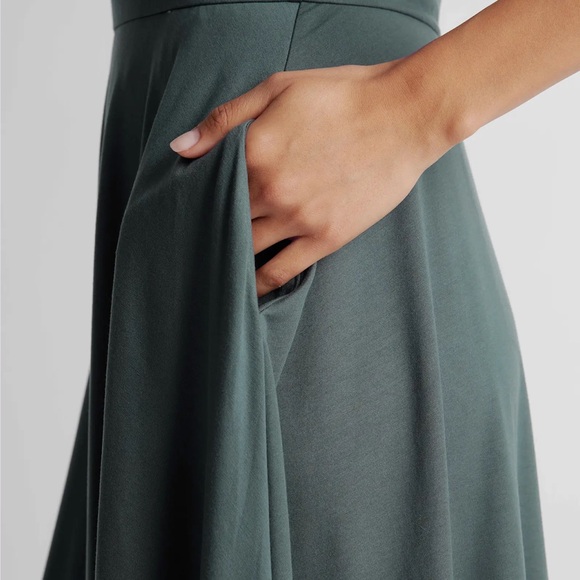 Quince - Fit & Flare Dress - Picture 3 of 5